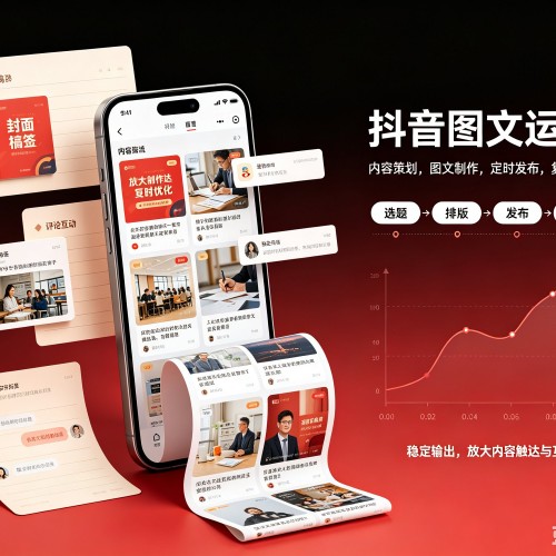 硚口抖音图文代运营服务